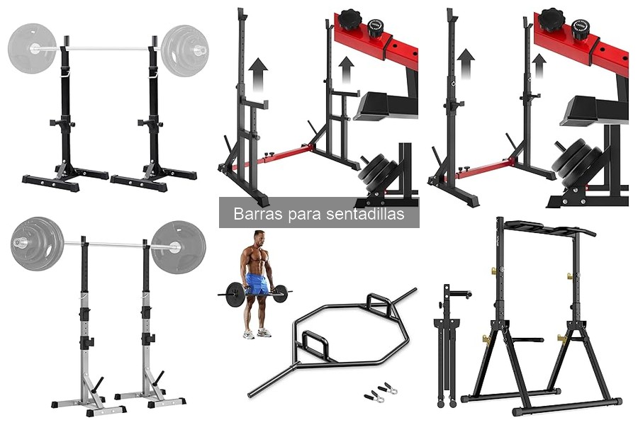 Dónde comprar barras para sentadillas y precios que esperar