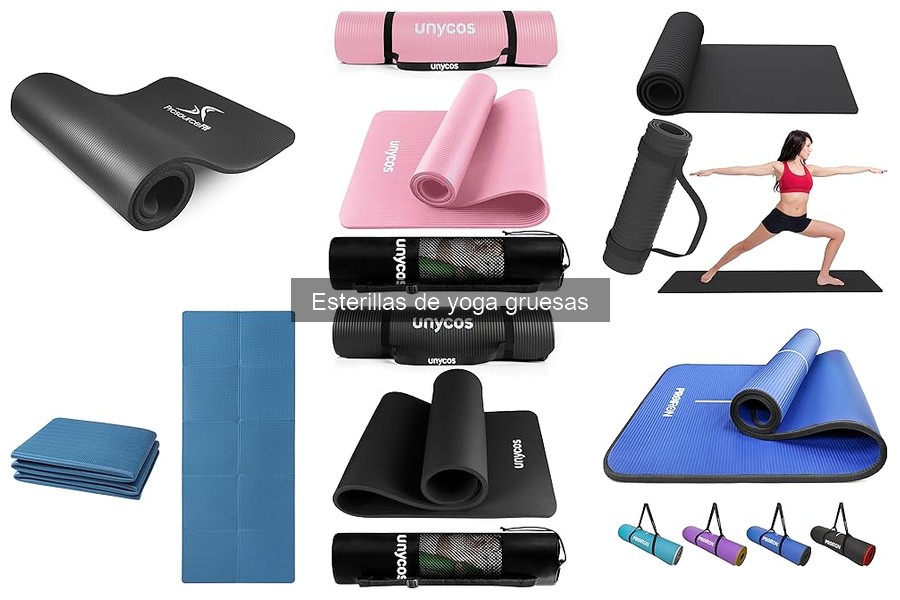 Dónde comprar esterillas de yoga gruesas: Las mejores opciones