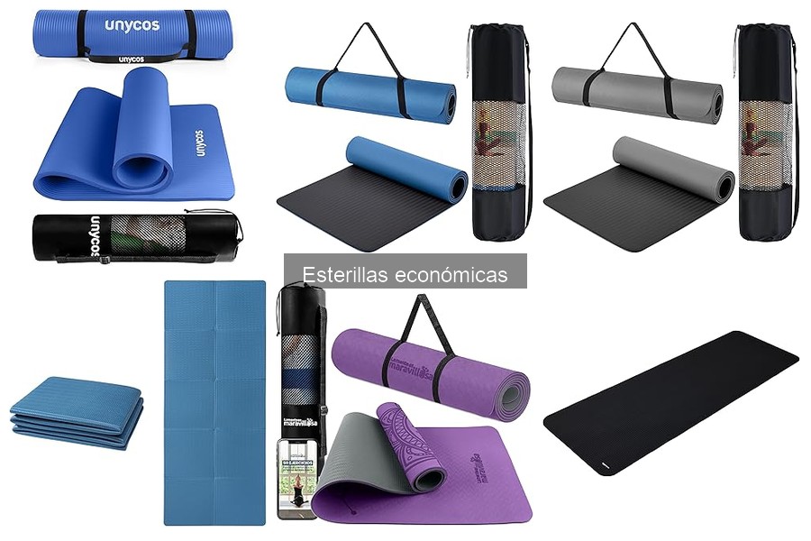 Dónde comprar esterillas económicas: mejores tiendas y ofertas