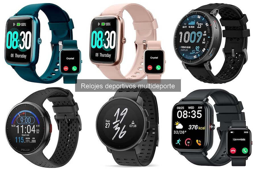 Dónde comprar relojes deportivos multideporte a buen precio