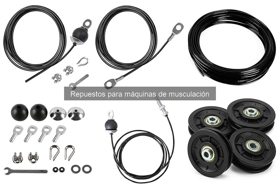 Dónde comprar repuestos para máquinas de musculación