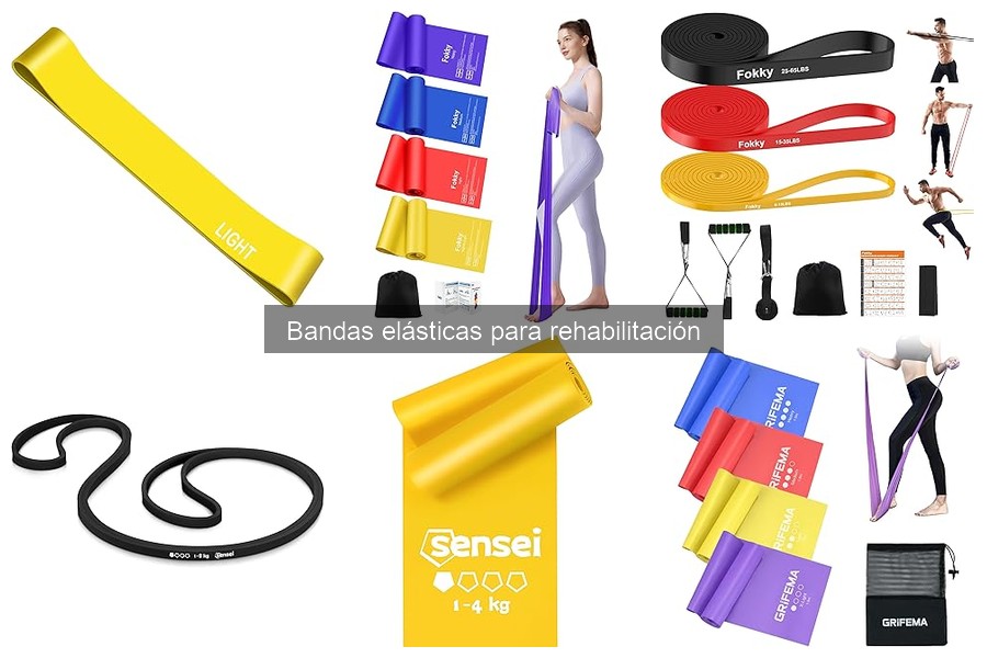 Durabilidad de las bandas elásticas para rehabilitación