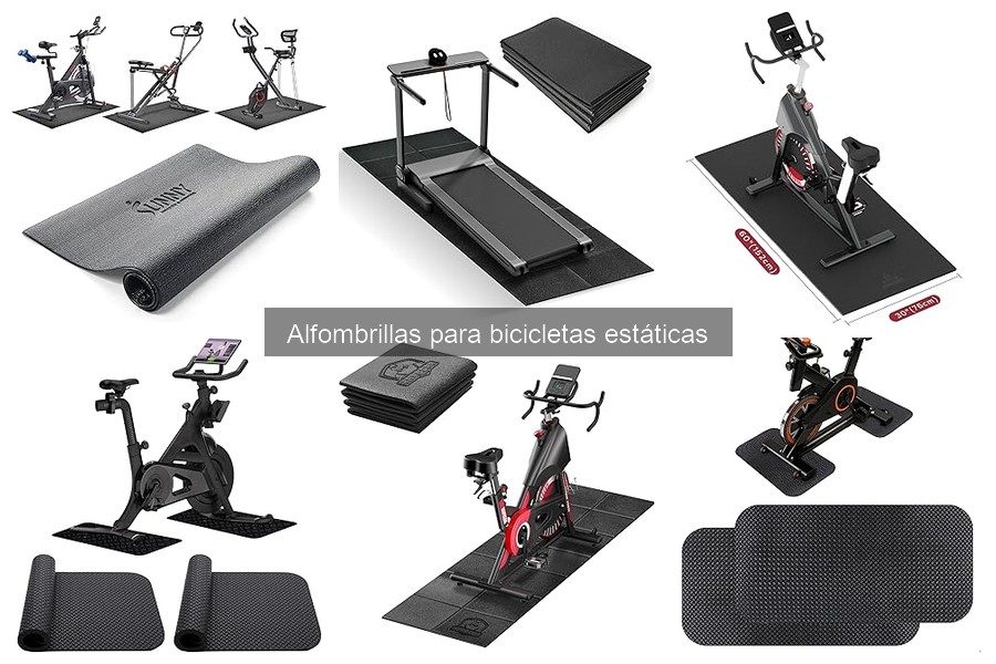 Efectividad de las alfombrillas para bicicletas estáticas