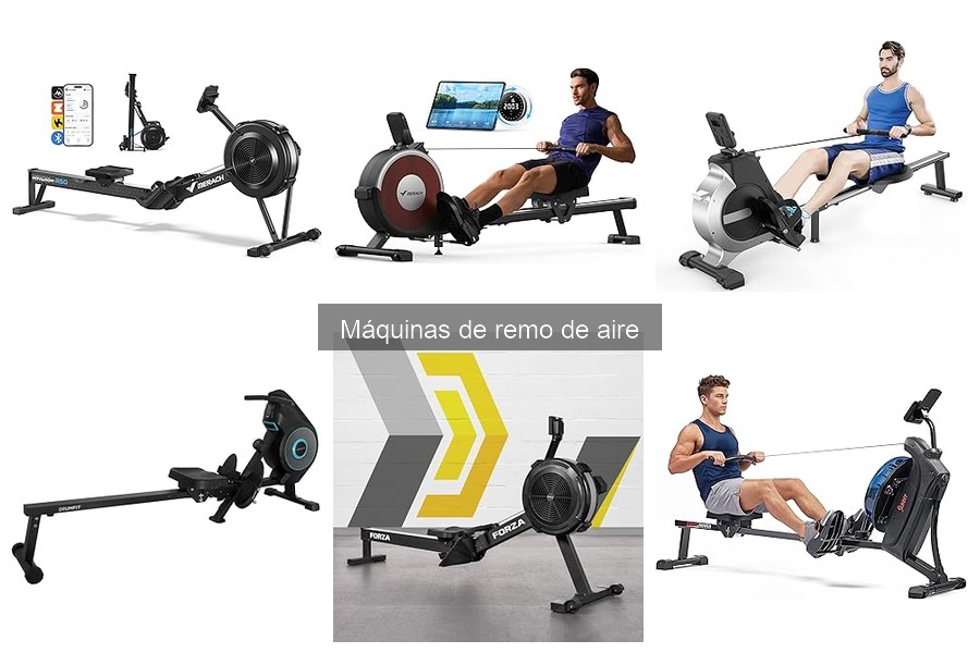 Ejercicios Adicionales con Máquinas de Remo de Aire