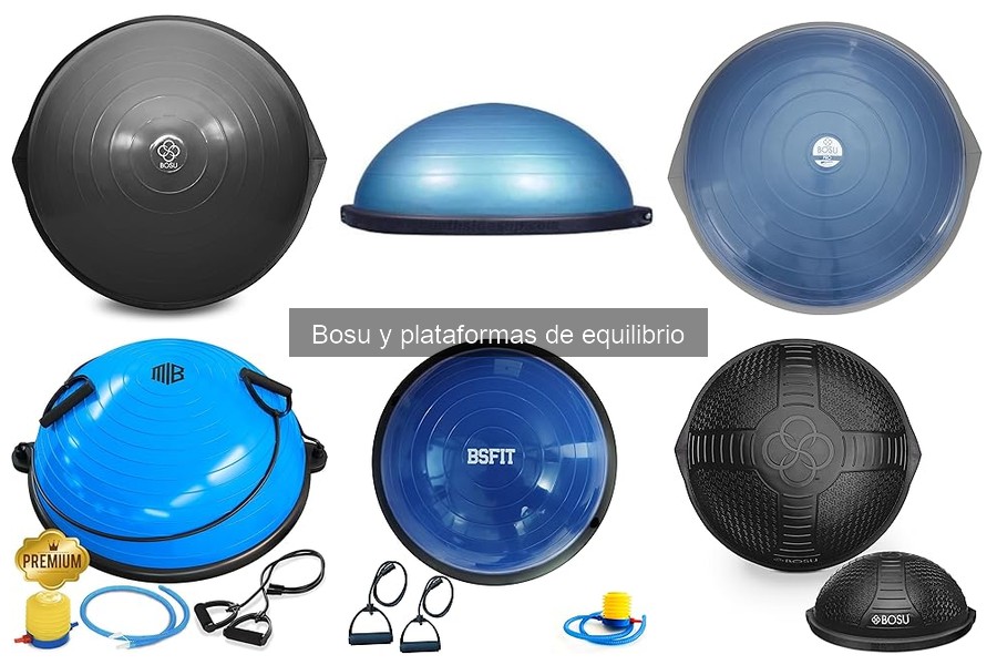 Ejercicios básicos con Bosu para principiantes en casa