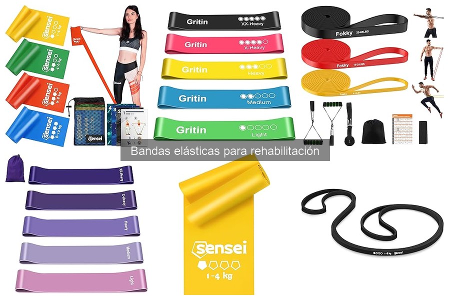 ** Ejercicios Efectivos con Bandas Elásticas para Rehabilitación