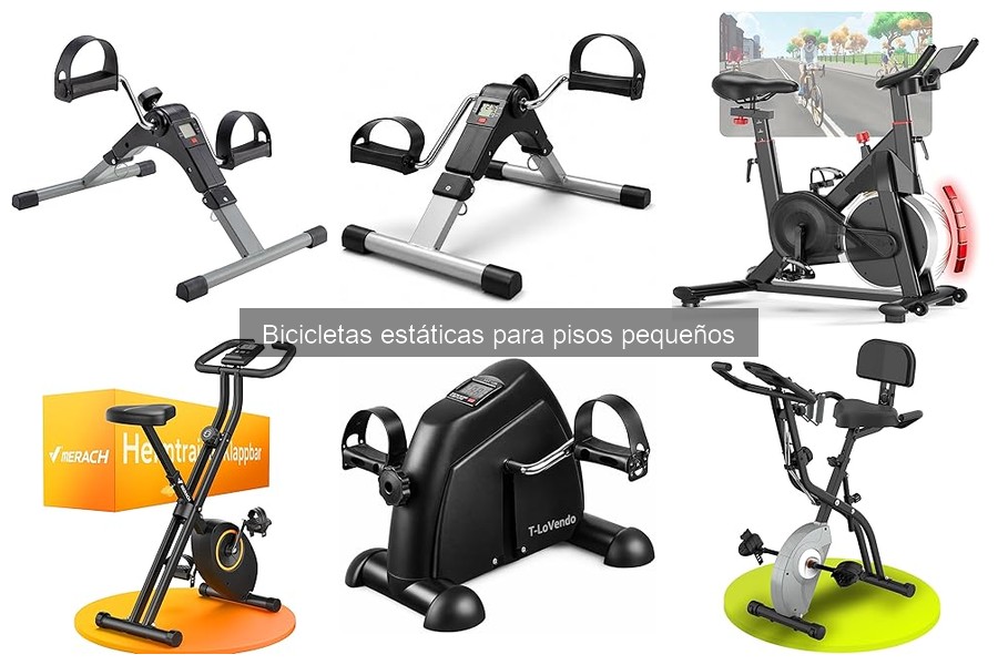 Ejercicios efectivos con bicicleta estática en espacios pequeños