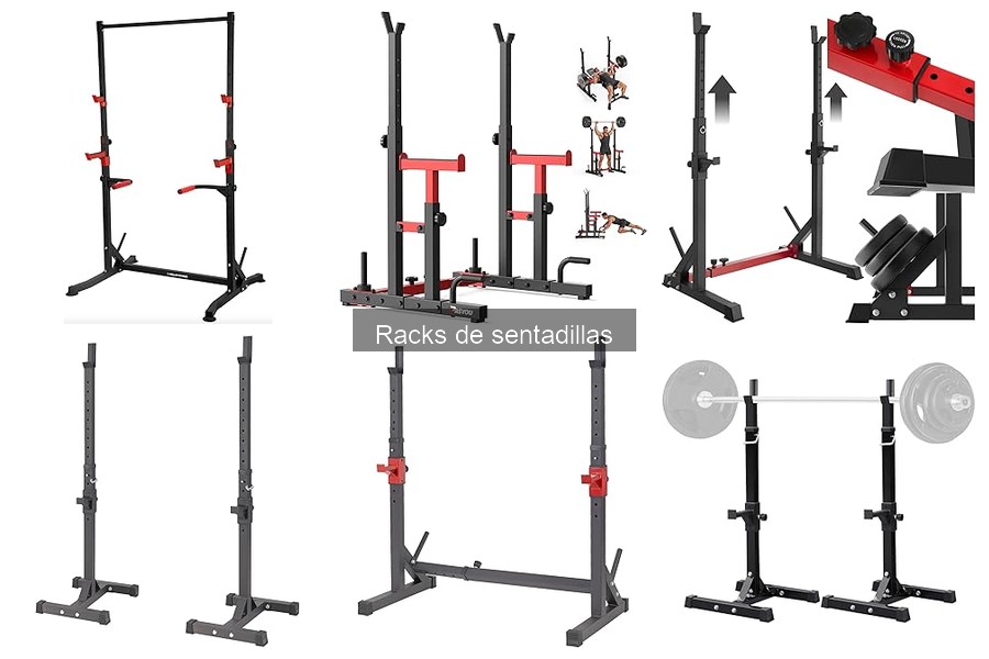 Ejercicios efectivos con racks de sentadillas para tu hogar