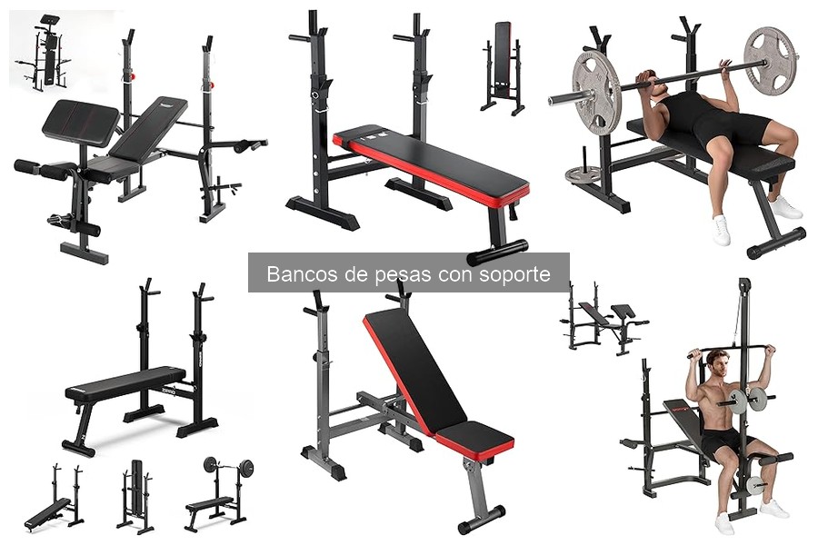 Ejercicios Efectivos con un Banco de Pesas con Soporte