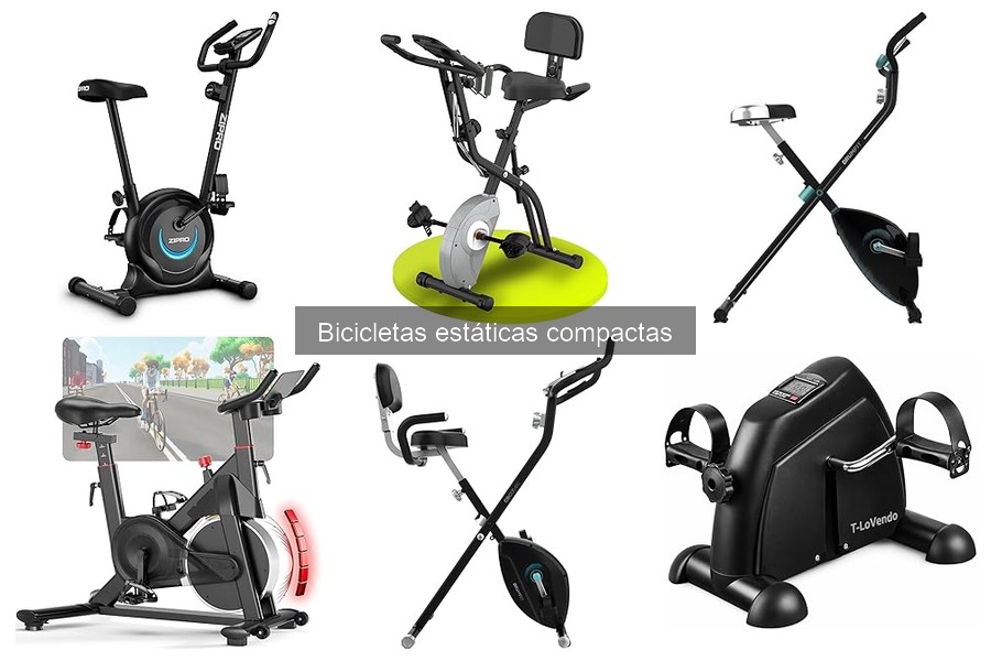 Ejercicios Efectivos en Bicicletas Estáticas Compactas