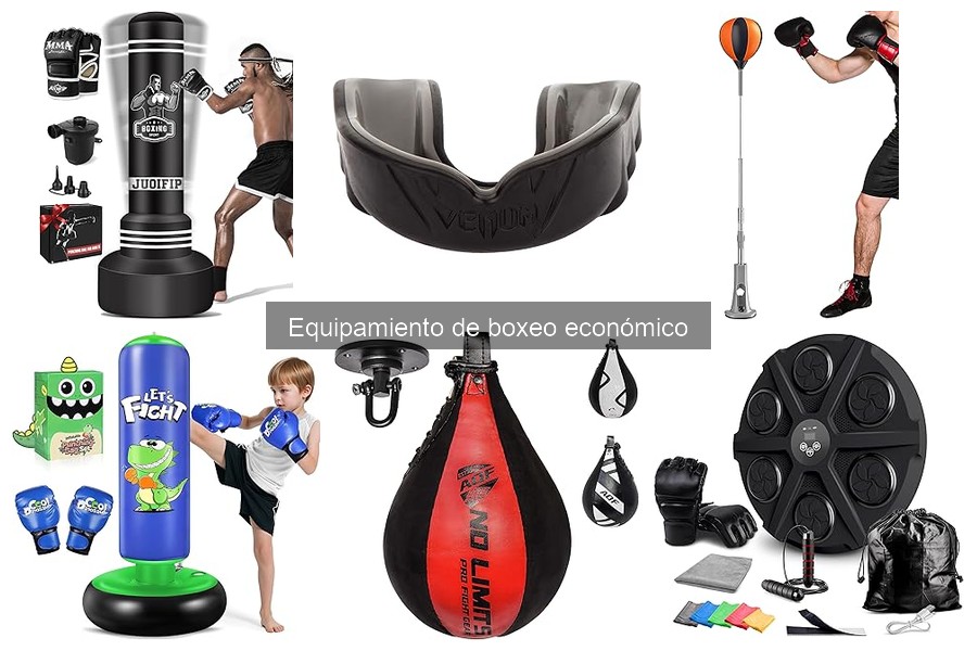 Equipamiento de boxeo económico: lo que necesitas para empezar