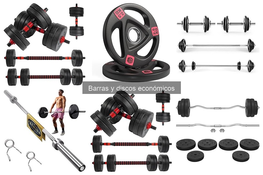 Errores comunes al usar barras y discos económicos en casa