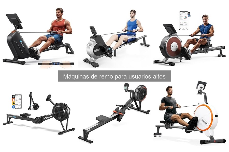 Errores comunes en máquinas de remo para usuarios altos