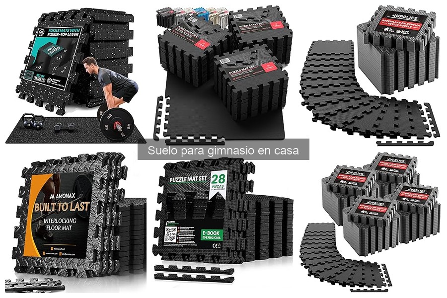 ¿Es recomendable usar alfombras en un gimnasio en casa?