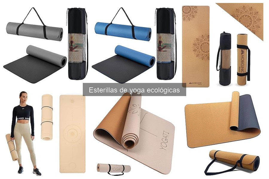 Esterillas de yoga ecológicas: Beneficios ambientales clave