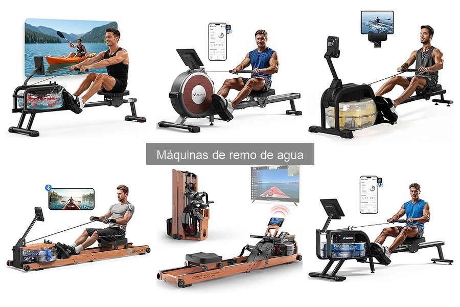 Estilos de entrenamiento con máquinas de remo de agua