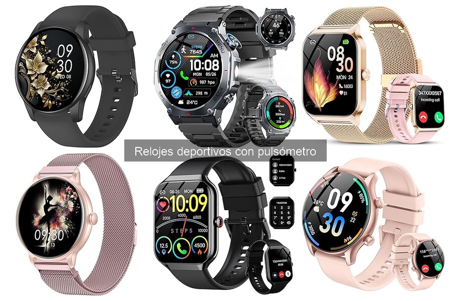 Funciones Avanzadas de Relojes Deportivos con Pulsómetro