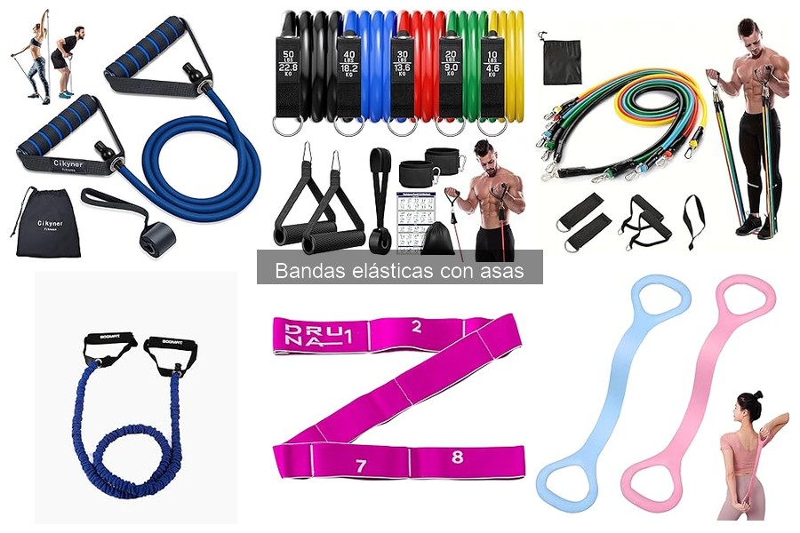 Guía de compra de bandas elásticas con asas para entrenar en casa