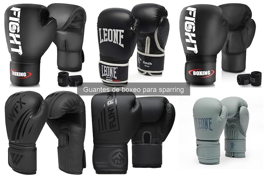 Guía de compra de guantes de boxeo para sparring