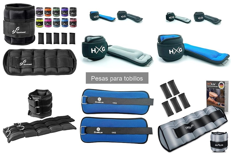 Guía de compra de pesas para tobillos: ¿Cómo elegirlas?