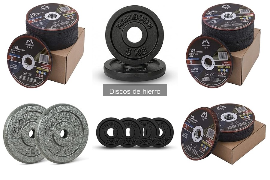 Guía de compra: Discos de hierro para fitness en casa