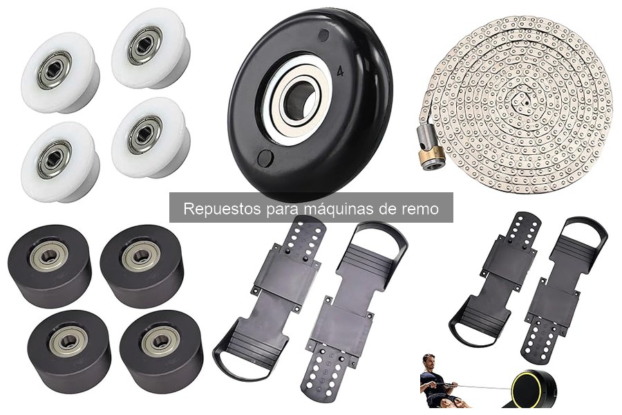 Guía de Instalación de Repuestos para Máquina de Remo