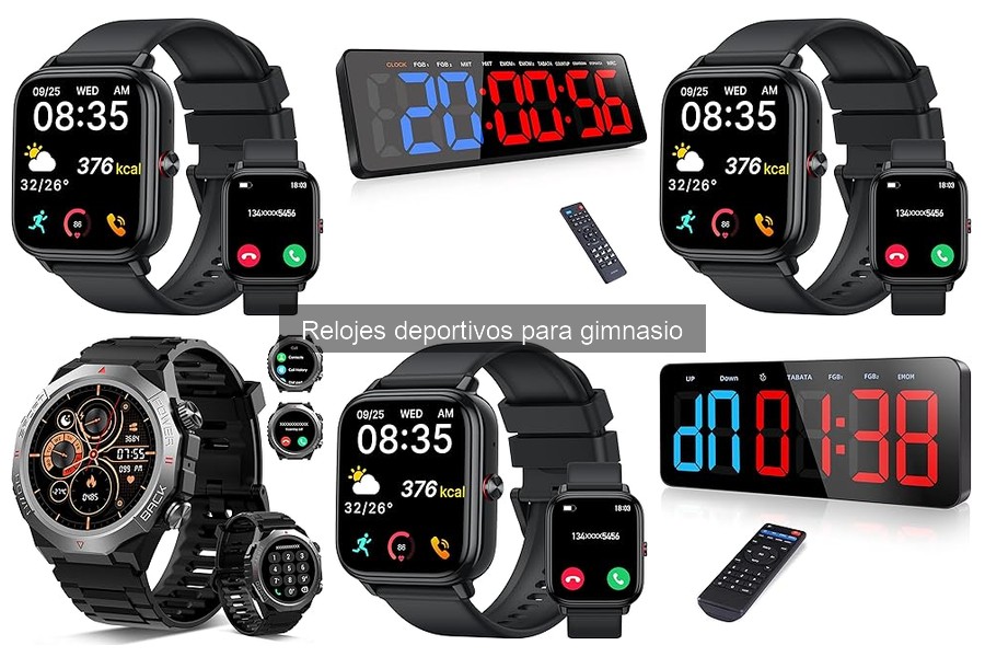 Guía para elegir el mejor reloj deportivo para gimnasio