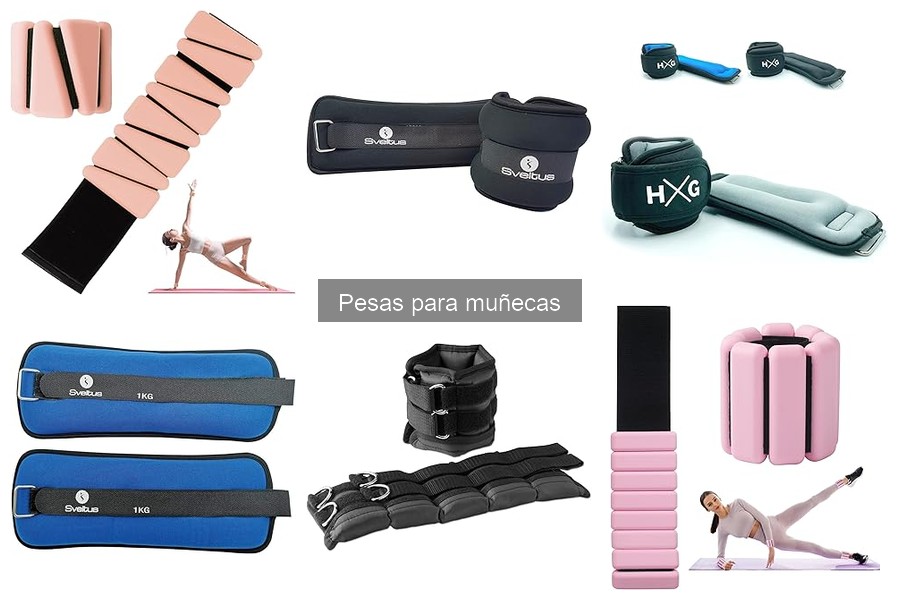 Guía para elegir las mejores pesas para muñecas