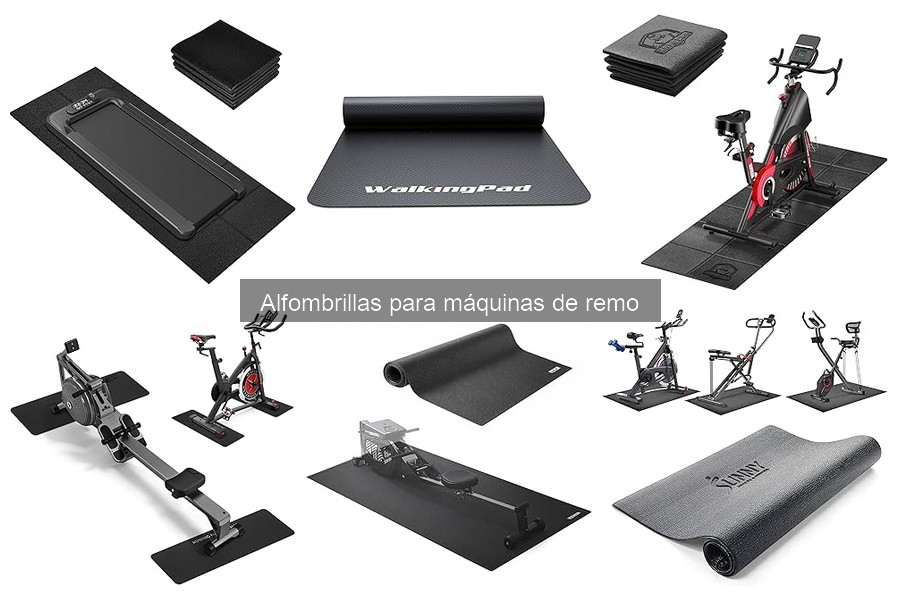 Importancia de las alfombrillas para máquinas de remo en casa