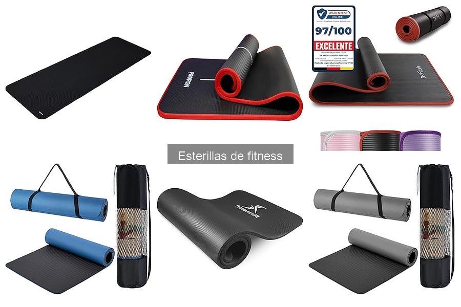 Las mejores esterillas de fitness antideslizantes para seguridad