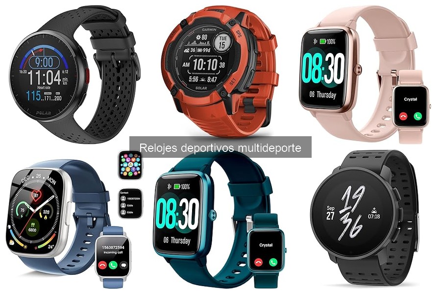 Los mejores relojes deportivos para triatlón en 2023