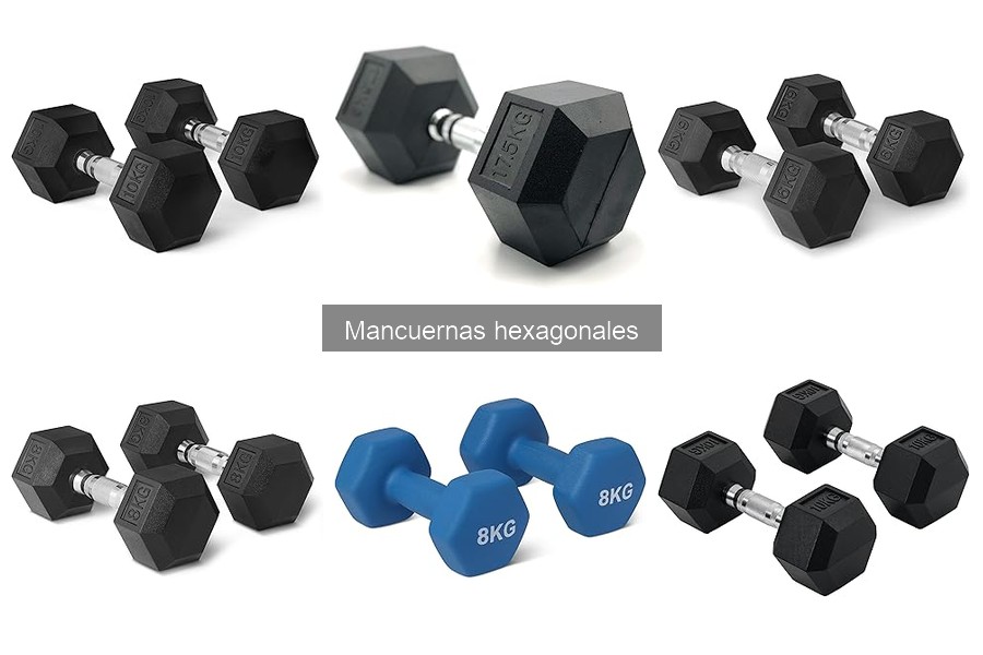 Mantenimiento y cuidado de mancuernas hexagonales