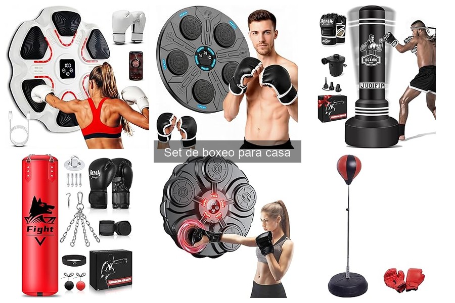 Mejores accesorios para complementar tu set de boxeo en casa