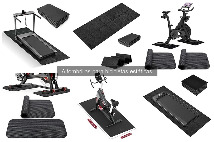 Mejores alfombrillas para bicicletas estáticas en 2024