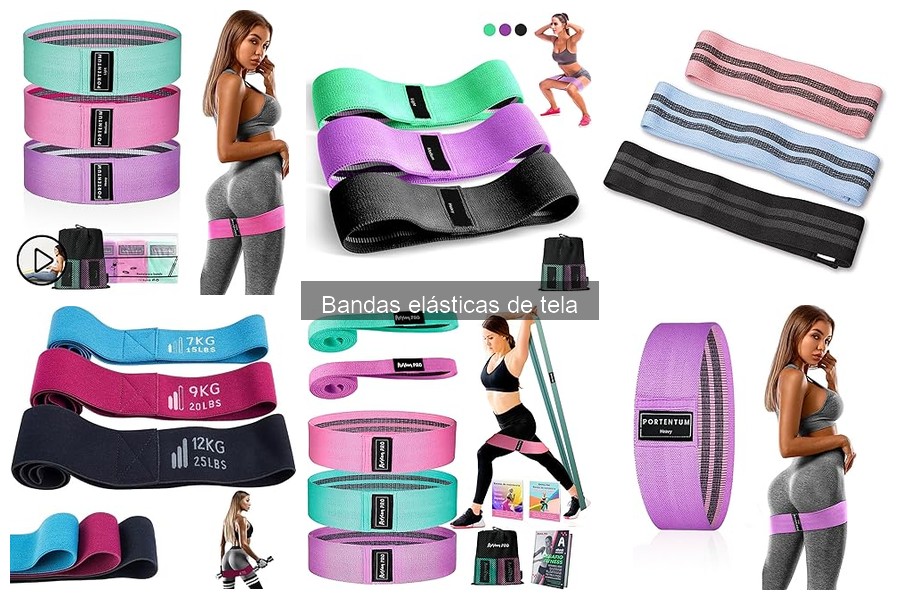 Mejores bandas elásticas de tela para principiantes en fitness