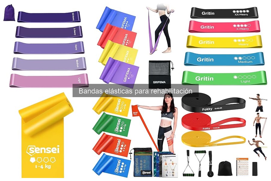 Mejores bandas elásticas para rehabilitación de hombros