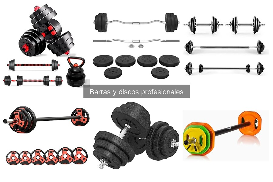Mejores barras y discos para principiantes en fitness en casa