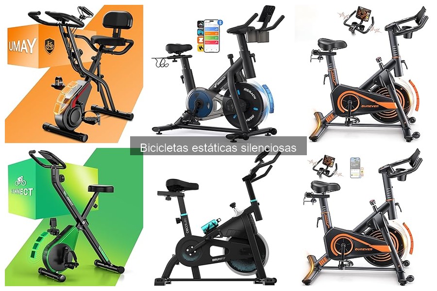 Mejores bicicletas estáticas silenciosas para apartamentos pequeños