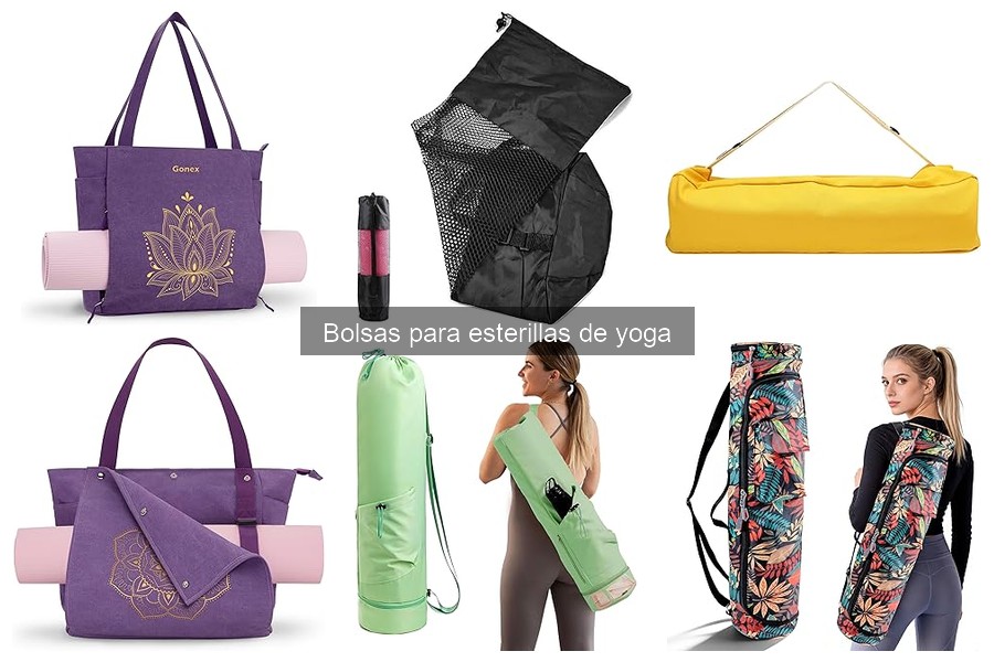 Mejores bolsas para esterillas de yoga en 2023