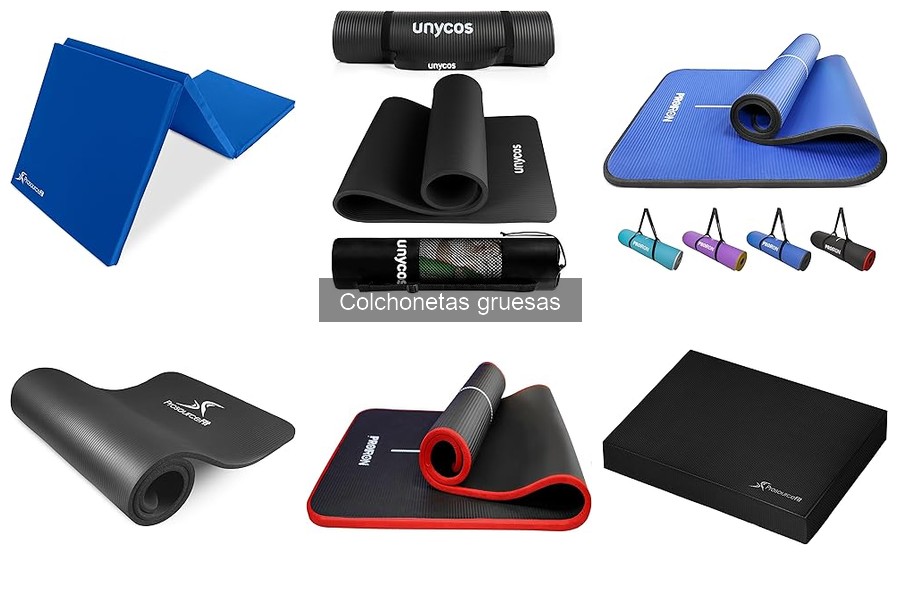 Mejores colchonetas gruesas para entrenamiento de fuerza
