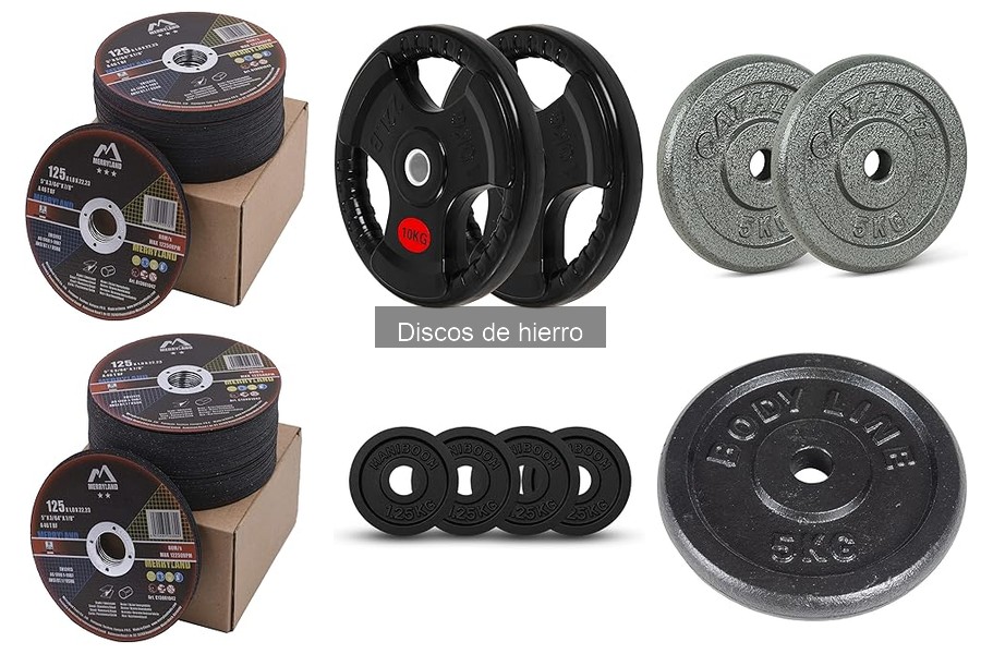 Mejores discos de hierro para principiantes en casa