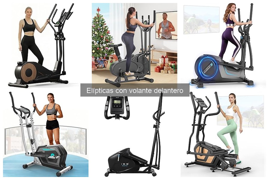 Mejores Elípticas con Volante Delantero para Fitness en Casa