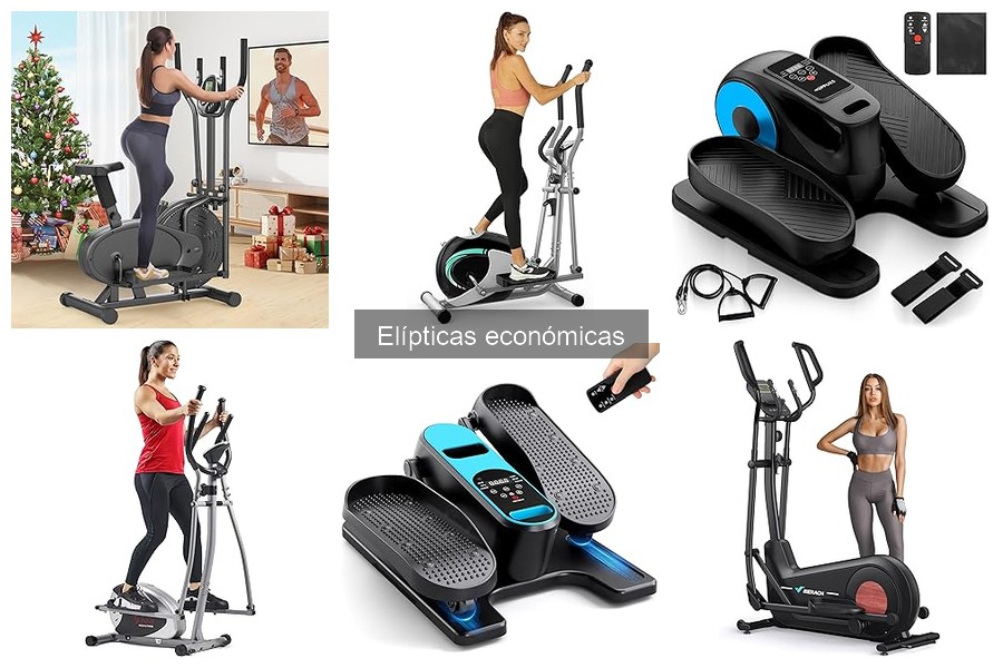 Mejores elípticas económicas para principiantes en casa