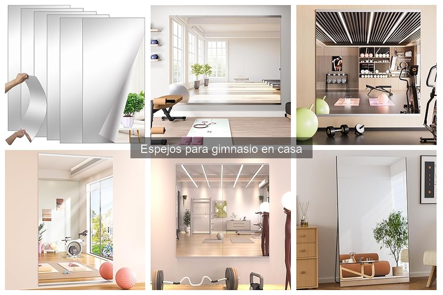 Mejores espejos para entrenamiento funcional en casa
