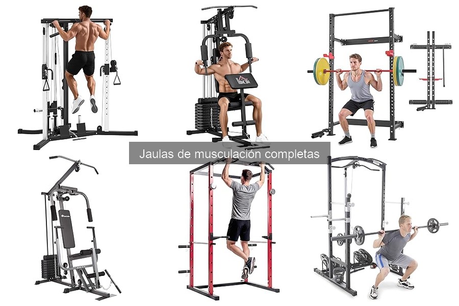 Mejores jaulas de musculación completas para principiantes