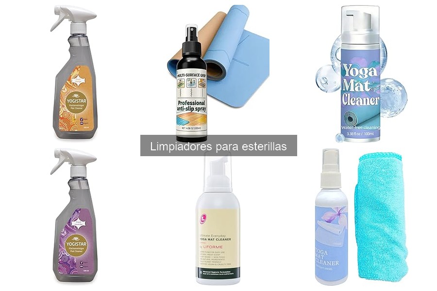 Mejores limpiadores para esterillas de fitness en 2023