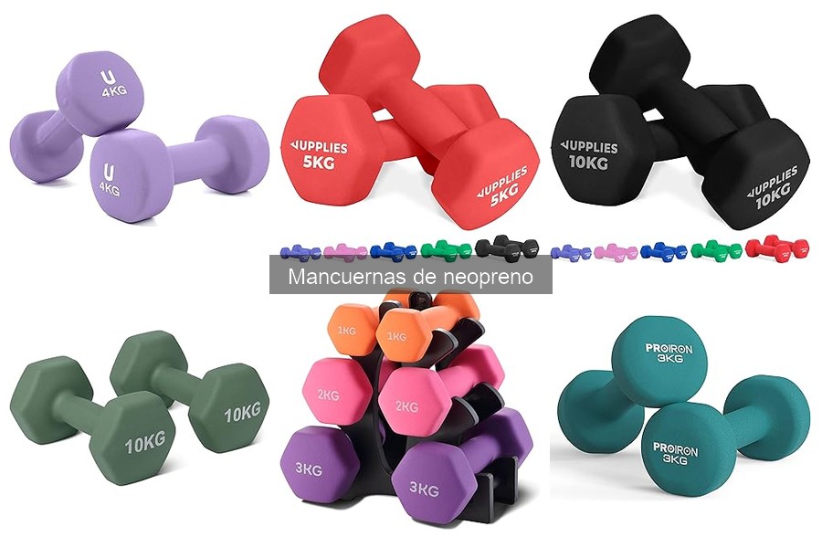 Mejores lugares para comprar mancuernas de neopreno baratas