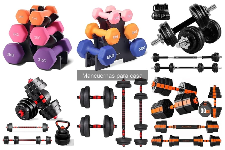 Mejores Mancuernas Ajustables para Entrenar en Casa