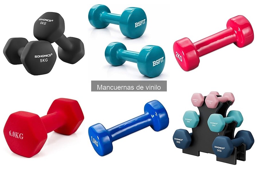 Mejores mancuernas de vinilo: guía para elegir la perfecta
