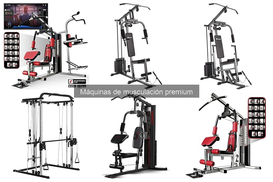 Mejores máquinas de musculación premium para principiantes